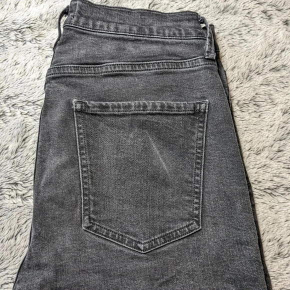 Agolde Black Sophie Jeans High Rise Crop jeans Princeton Size 28 - Picture 10 of 10